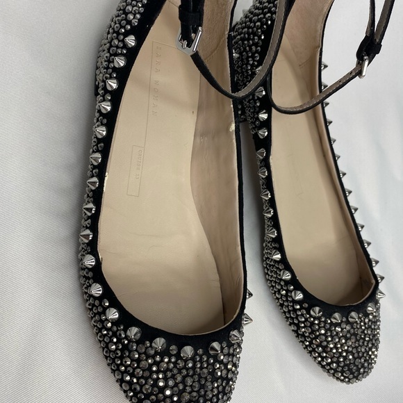 Zara Cruise Collection Studded Ballerina Flats - Picture 2 of 15